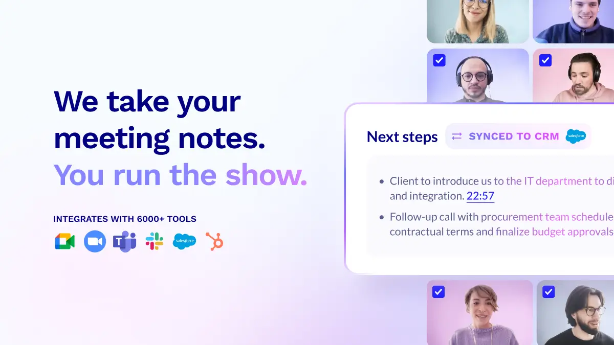 tl;dv AI meeting notetaker showing synced CRM notes and video highlights
