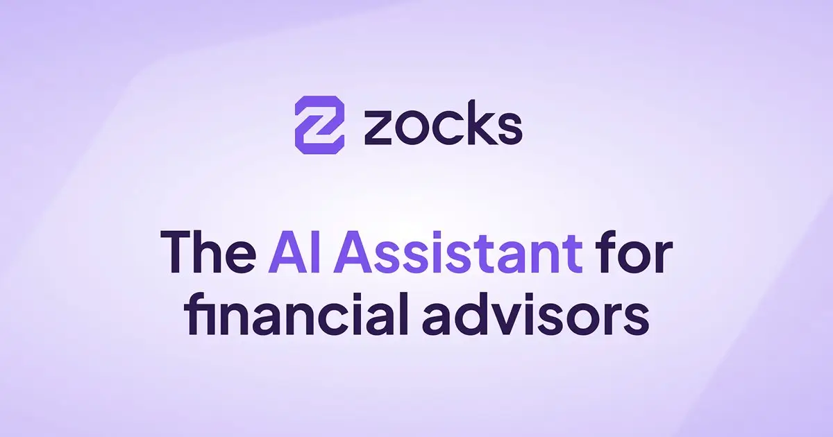 Zocks AI notetaker dashboard for financial advisors