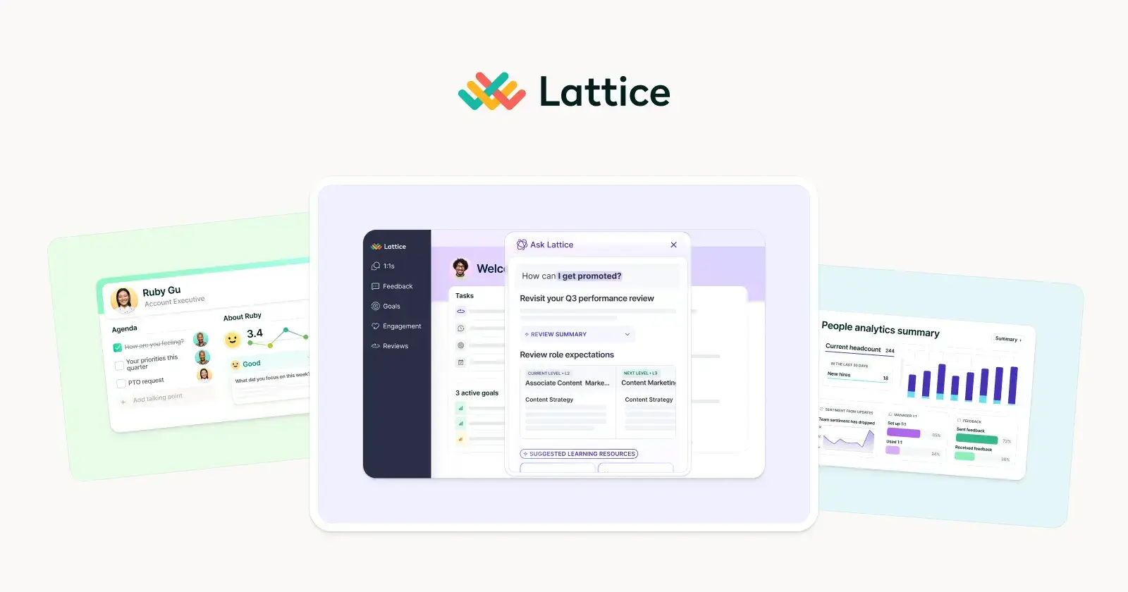 Lattice AI performance management and engagement platform