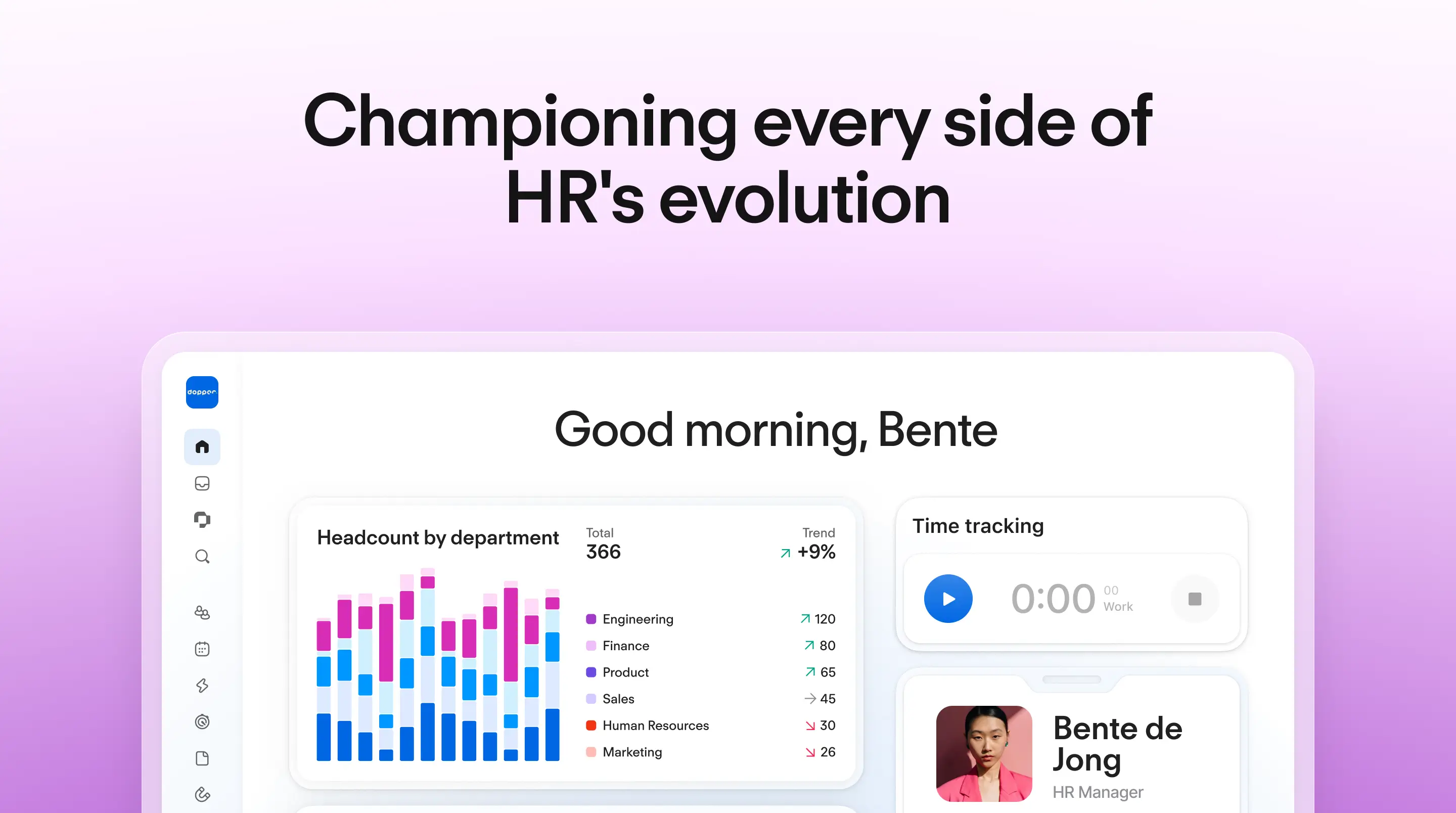 Personio all-in-one HR software for small and mid-sized businesses