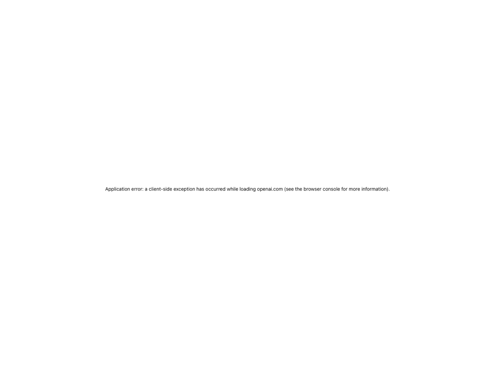 Screenshot of OpenAI API homepage