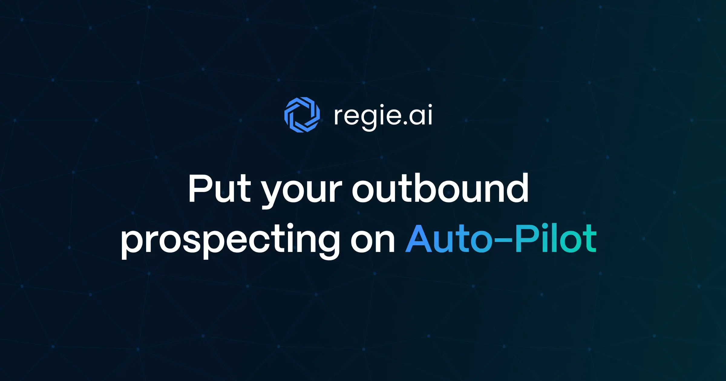 Regie.ai AI-powered sales content and sequence generation platform