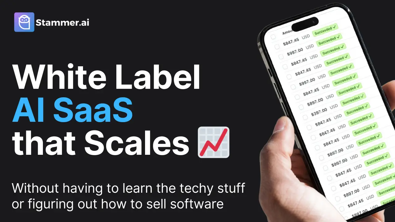 Stammer AI white-label AI SaaS platform for agencies